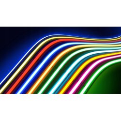 TAŚMA LED COB 24V 14,4w/m IP67 NEON linia RGB termococon wodoodporna 5MB