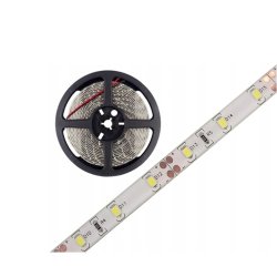 TAŚMA PASEK LED 2835 300 IP20 5m DZIENNA SAMOPRZYLEPNA 12V UNIWERSALNA CE