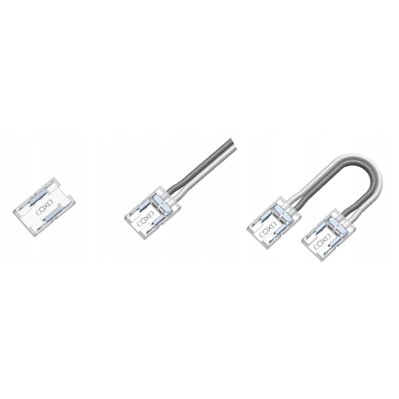 Złączka do taśm LED COB IP20 8mm łącznik prosty
