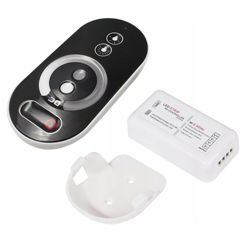 ŚCIEMNIACZ radiowy RF 12V 216W 18A Touch Pilot dotykowy do taśm led cob