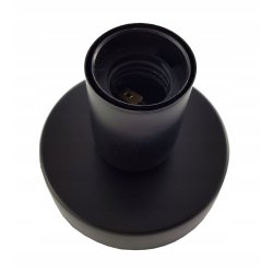 LAMPA sufitowa plafon czarny Loft na E27 Edison