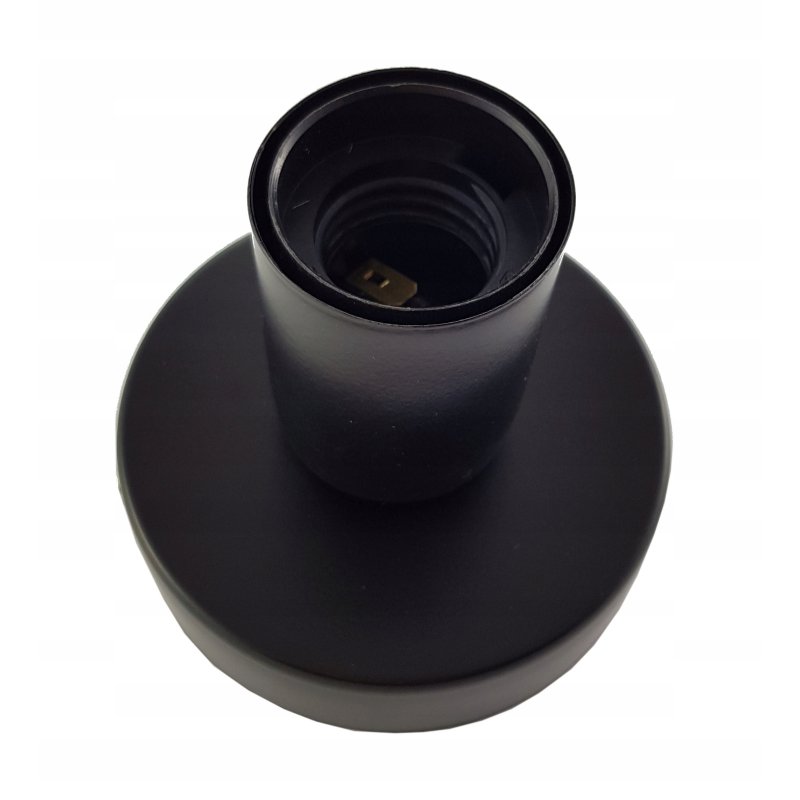 LAMPA sufitowa plafon czarny Loft na E27 Edison