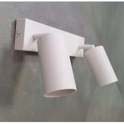 LAMPA sufit KINKIET ŚCIENNY regulowany SPOT 2 GU10