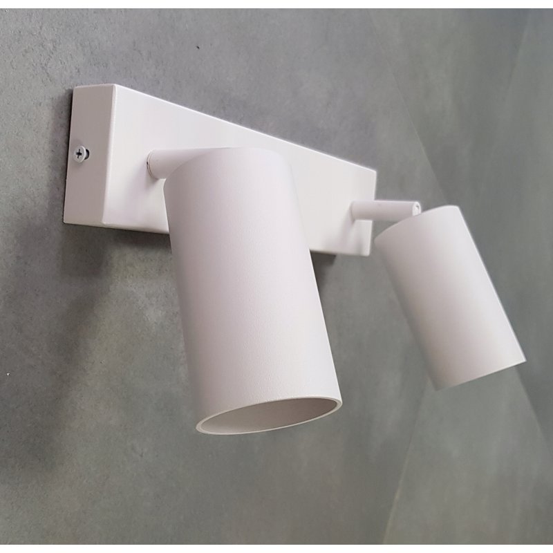 LAMPA sufit KINKIET ŚCIENNY regulowany SPOT 2 GU10