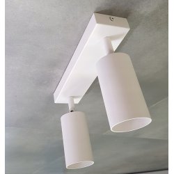 LAMPA sufit KINKIET ŚCIENNY regulowany SPOT 2 GU10