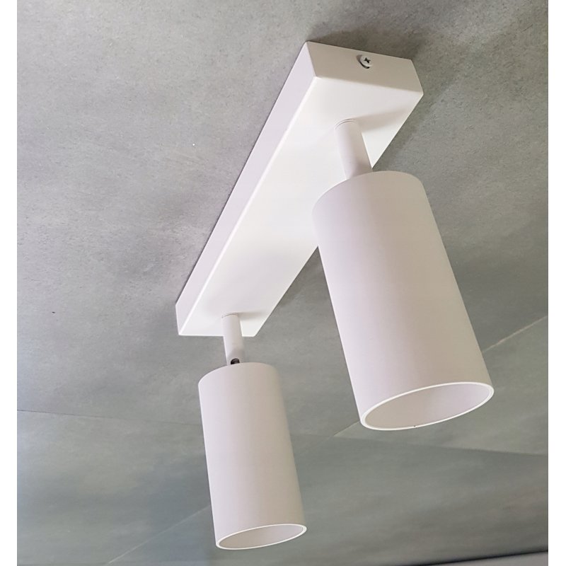 LAMPA sufit KINKIET ŚCIENNY regulowany SPOT 2 GU10