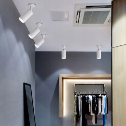 LAMPA sufit KINKIET ŚCIENNY regulowany SPOT 2 GU10