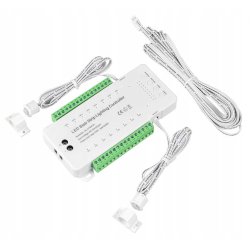 Sterownik schodowy 16 stopni 12-24V 240W + 2 PIR