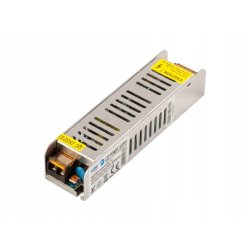 ZASILACZ PREMIUM modułowy 12V 5A 60W montażowy slim IP20 do CCTV taśm LED