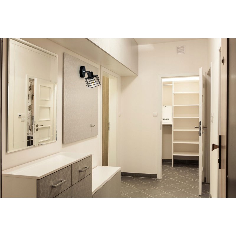 LAMPA KINKIET ŚCIENNY regulowany loft SPRĘŻYNA