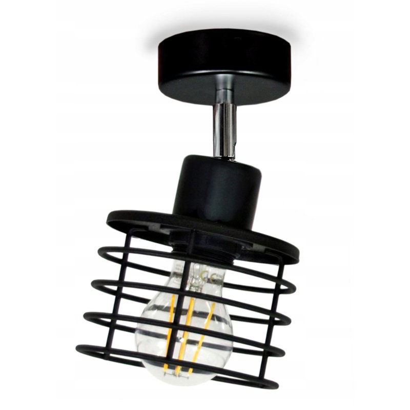 LAMPA KINKIET ŚCIENNY regulowany loft SPRĘŻYNA