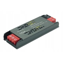 Zasilacz PROFESJONALNY płaski 12V 12,5A MOCNY 150W IP20 SUPER SLIM taśm led