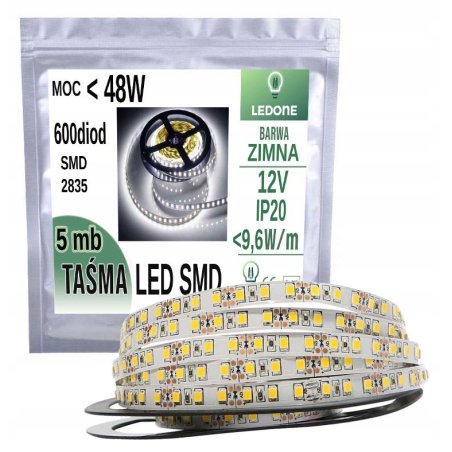TAŚMA LED SMD 2835 600 5m...