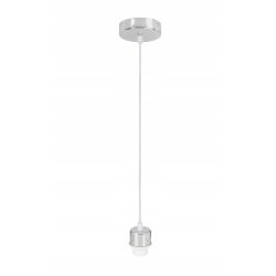 PODSTAWA BAZA LAMPA SUFITOWA WISZĄCA ZWIS CHROM METAL NA 1X E27 POD KLOSZ