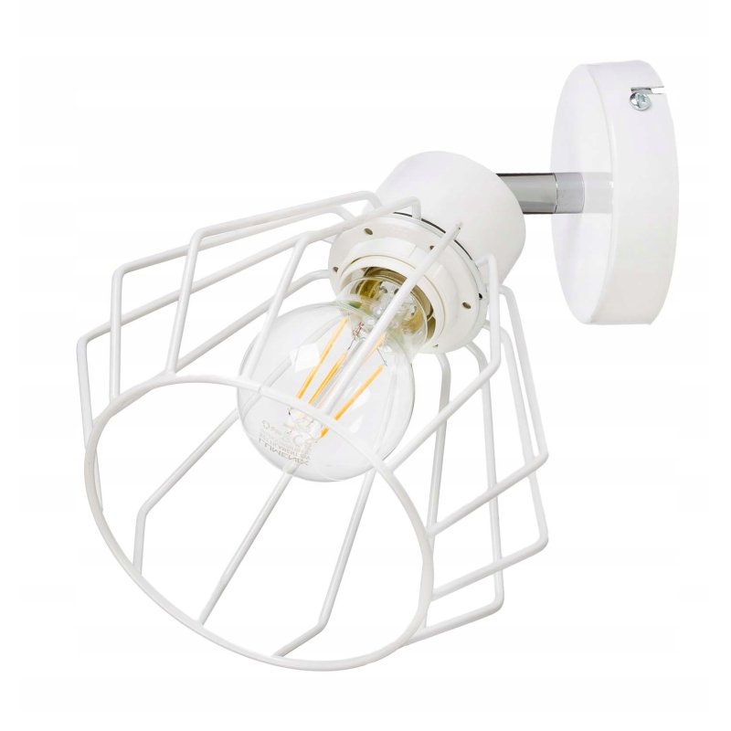 LAMPA KINKIET ścienny regulowany loft drut BRYLANT