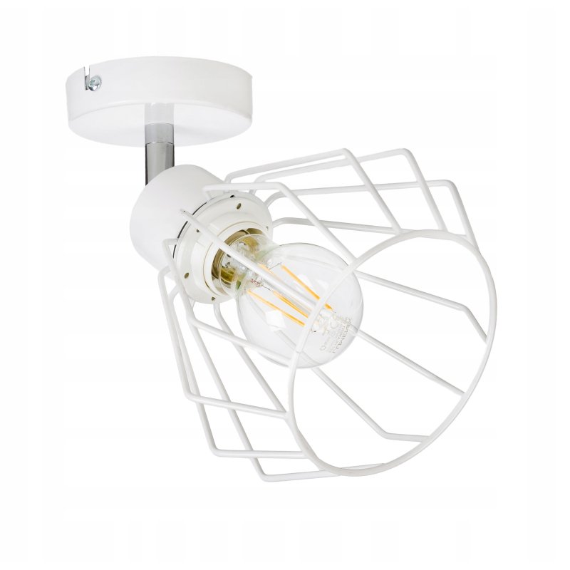 LAMPA KINKIET ścienny regulowany loft drut BRYLANT