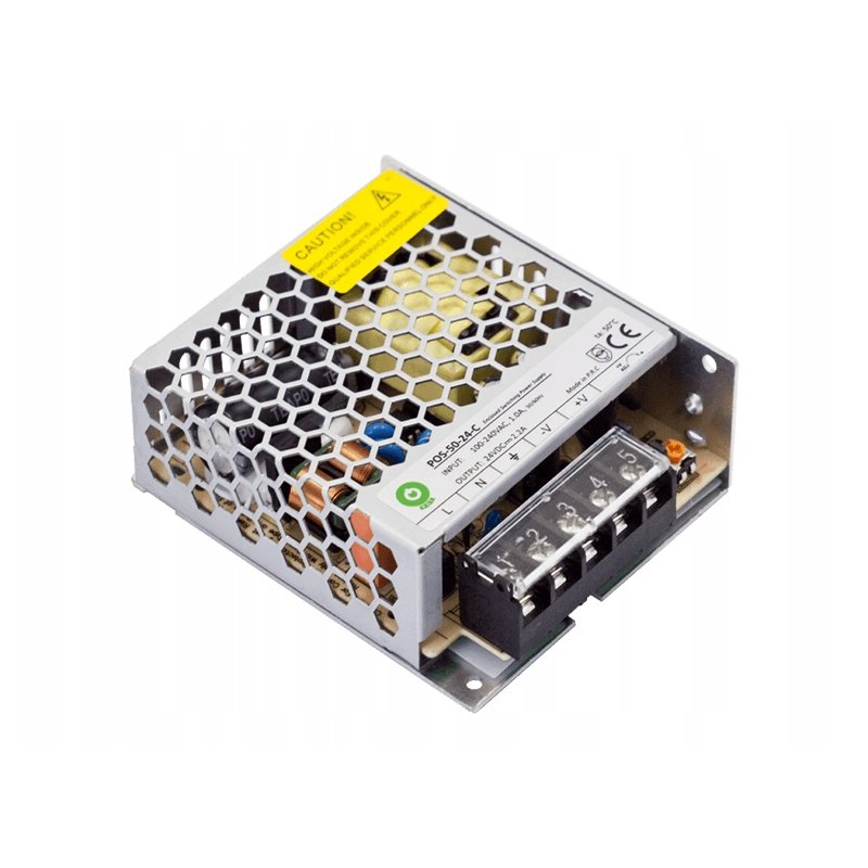 ZASILACZ 12V 4,2A 50W IP20 montażowy modułowy siatkowy do CCTV taśm LED