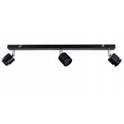 Lampa plafon żyrandol ruchomy sufit klosz drewno 3