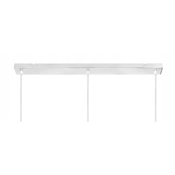 PODSTAWA BAZA LAMPA SUFITOWA WISZĄCA ZWIS CHROM METAL NA 3X E27 POD KLOSZ