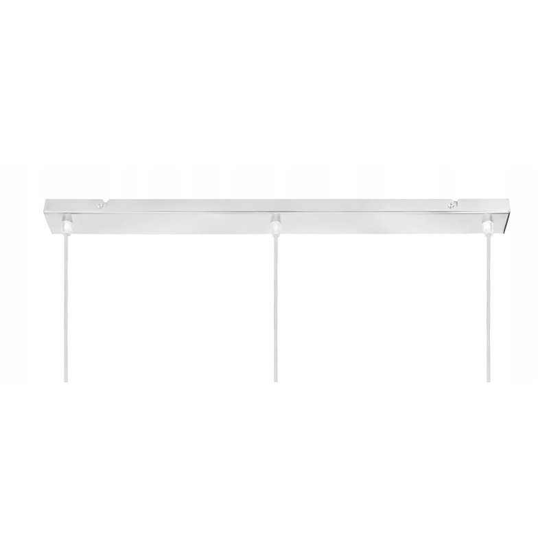PODSTAWA BAZA LAMPA SUFITOWA WISZĄCA ZWIS CHROM METAL NA 3X E27 POD KLOSZ