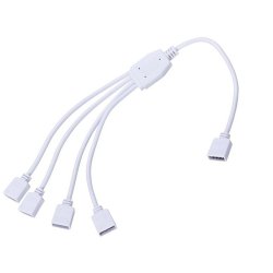 ROZDZIELACZ RGB rozgałęźnik na 4 taśmy LED złączka