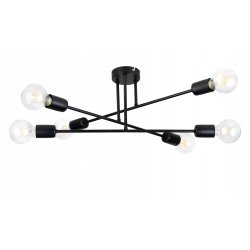 LAMPA sufitowa żyrandol PLAFON LOFT E27 EDISON 6