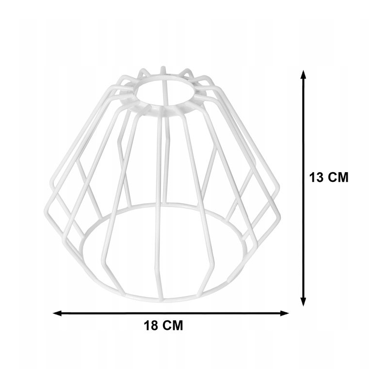 Lampa SUFITOWA żyrandol WISZĄCA LOFT drut BRYLANT