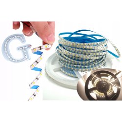 TAŚMA LED ZIG ZAG do zakrętów SKRĘTNA Typ S gięta 12V 7,2W/m IP20 6mm 1m NW