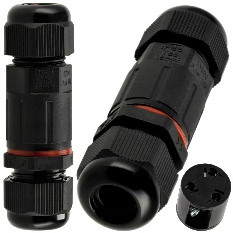 Złącze Puszka Instalacyjna Hermetyczna CSJ-WAG IP68 0,5-2,5mm Szybkozłącze