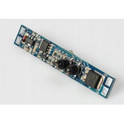 WŁĄCZNIK profilowy bezdotykowy ON / OFF na IR 12-24V profili taśm LED COB