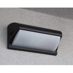 KINKIET elewacyjny ZEWNĘTRZNY LED LAMPA OGRODOWA na E27 antracyt