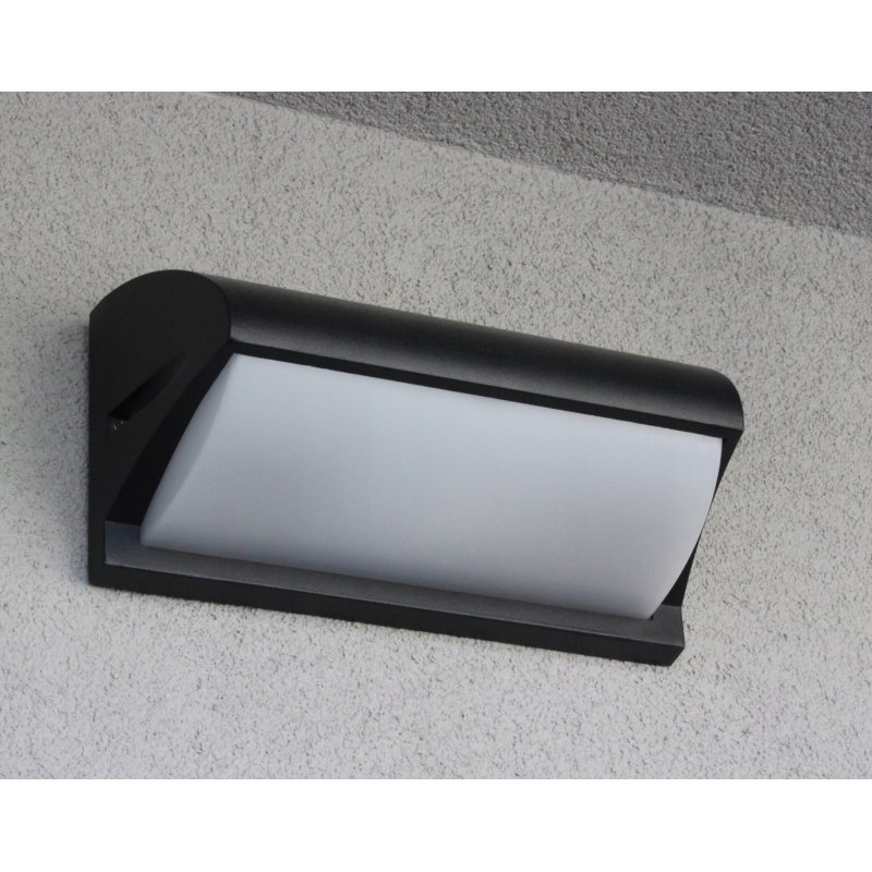 KINKIET elewacyjny ZEWNĘTRZNY LED LAMPA OGRODOWA na E27 antracyt