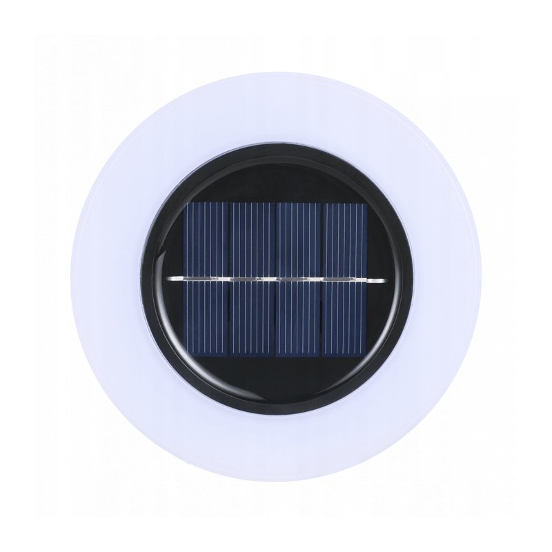 LAMPKA premium OGRODOWA SOLARNA lampa SCHODOWA dysk LED NW WBIJANA PŁASKA