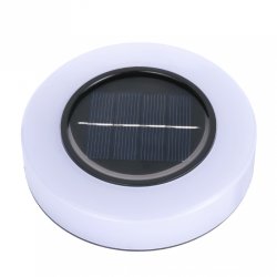 LAMPKA premium OGRODOWA SOLARNA lampa SCHODOWA dysk LED NW WBIJANA PŁASKA