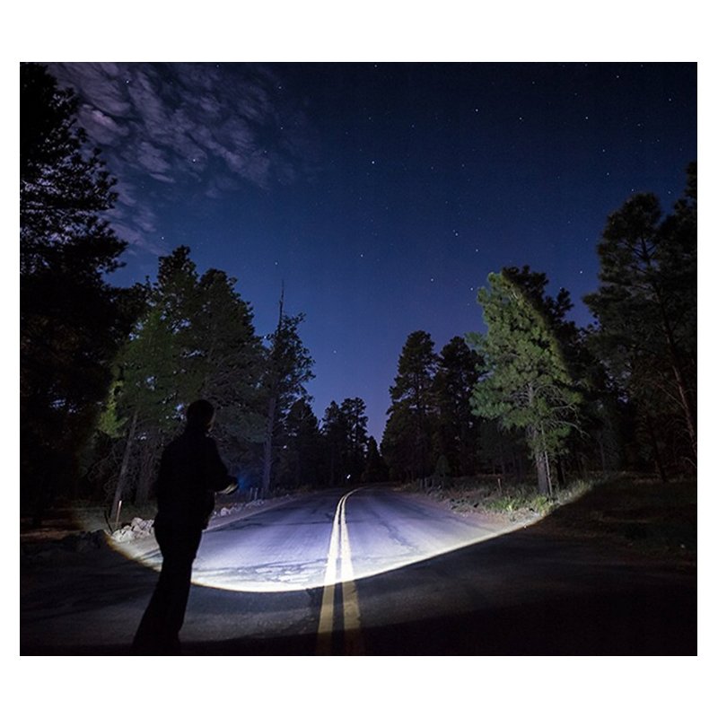 LATARKA ręczna LED SZPERACZ WIELOFUNKCYJNA taktyczna wojskowa ładowana USB