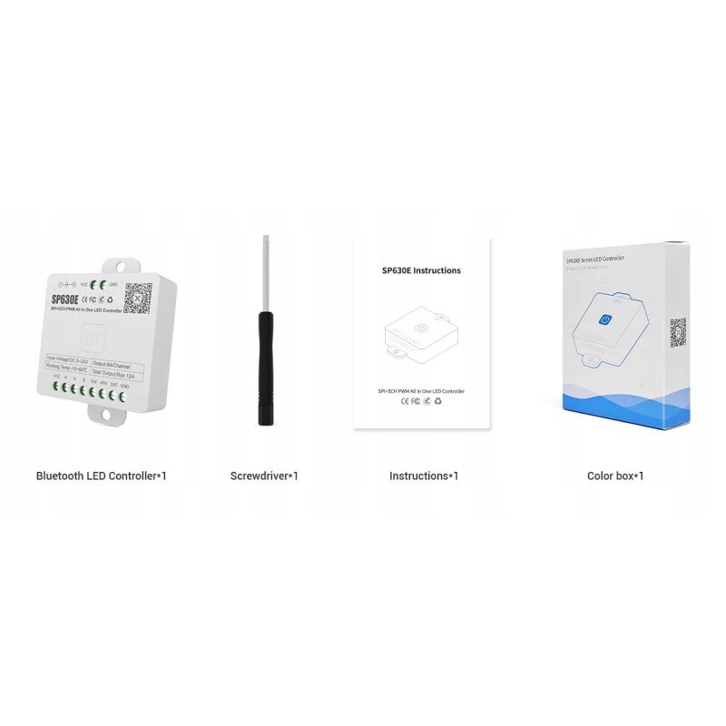 Kontroler Magic CYFROWY do taśm led multi muzyczny sterownik SPI PWM 5-24V