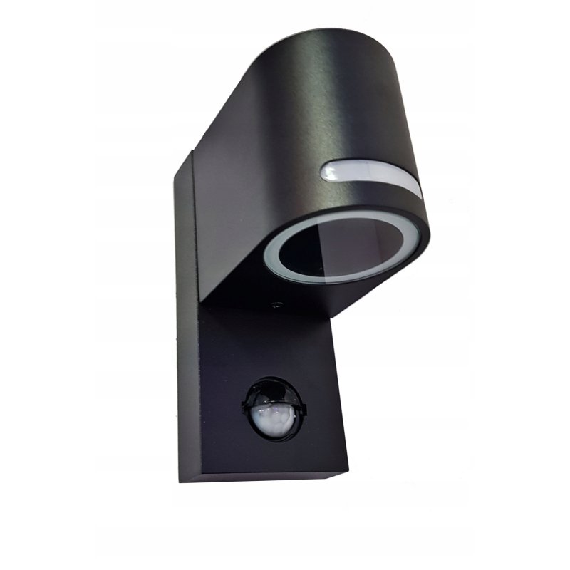 Lampa kinkiet ogrodowy elewacyjny LED czujnik IP54