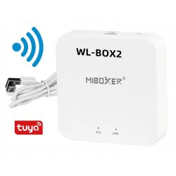 MOST Miboxer WL-BOX2 Router WiFi 2.4G Tuya ANDROID iOS do LED Mi-Light