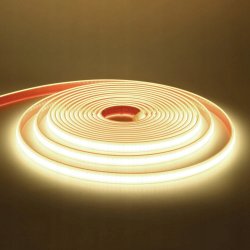 Taśma LED COB 24V 480 NW 4000K 10W/m IP68 5m do sauny basenu oczka wodnego