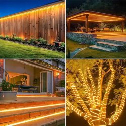 Taśma LED COB 24V 480 NW 4000K 10W/m IP68 5m do sauny basenu oczka wodnego