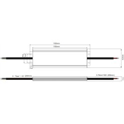 ZASILACZ HERMETYCZNY PROFESJONALNY 24V 100W 4,17A wodoodporny taśm LED IP67