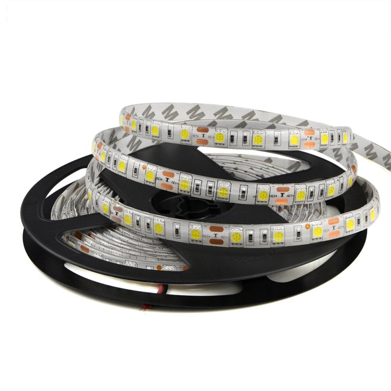 TAŚMA 300 LED 5050 SMD 5m BIAŁA CIEPŁA Wodoodporna