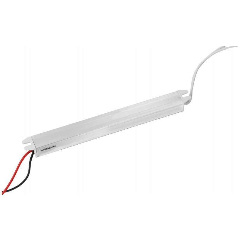 Zasilacz 12V 24W 2A wodoodporny do taśm LED IP67 hermetyczny metal slim