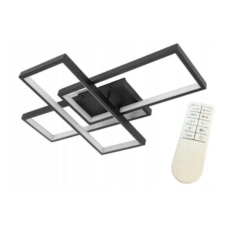 LAMPA SUFITOWA ŻYRANDOL Plafon MODERN LED + Pilot