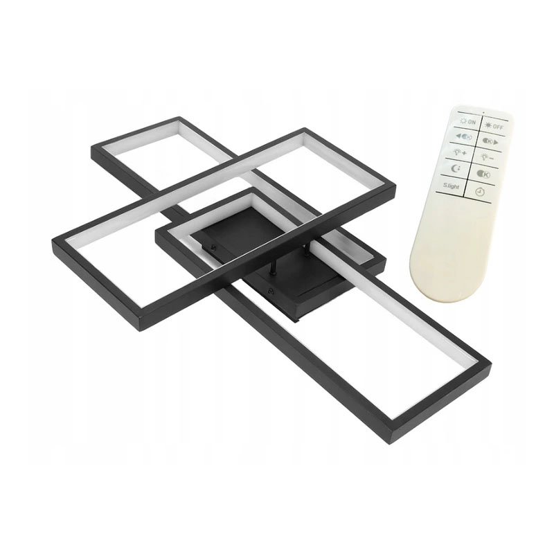 LAMPA SUFITOWA ŻYRANDOL Plafon MODERN LED + Pilot