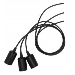 LAMPA sufitowa wisząca ZWIS Edison Loft 3x E27 koło