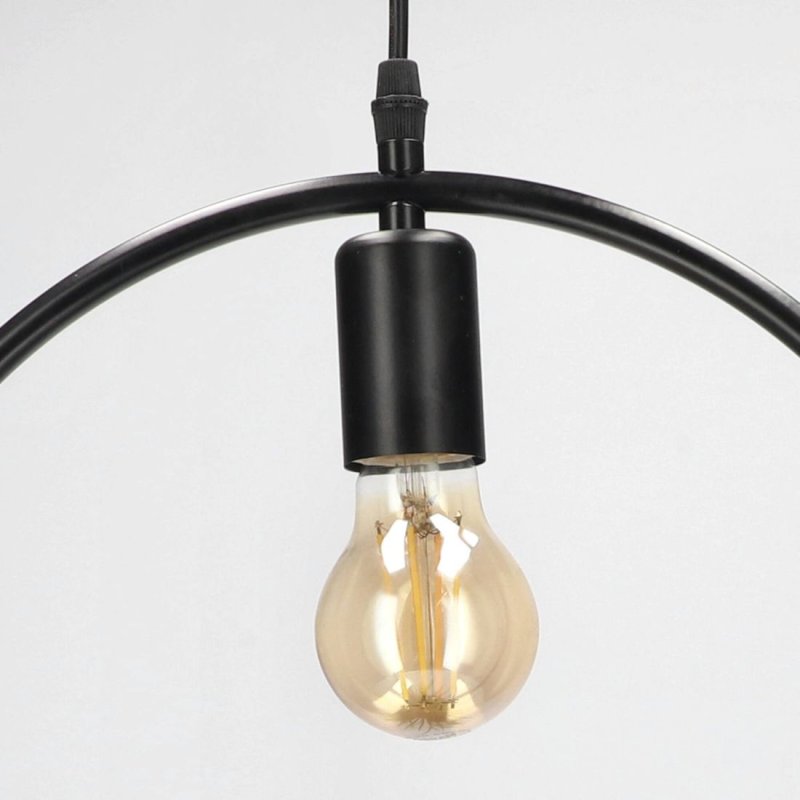 LAMPA sufitowa wisząca ZWIS Edison Loft 3x E27 koło