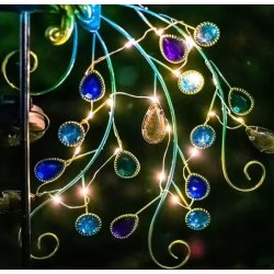 Lampa Solarna Ogrodowa wbijana PAW Z Czujnikiem Zmierzchu Szczelna LED IP65