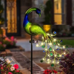 Lampa Solarna Ogrodowa wbijana PAW Z Czujnikiem Zmierzchu Szczelna LED IP65