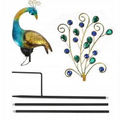 Lampa Solarna Ogrodowa wbijana PAW Z Czujnikiem Zmierzchu Szczelna LED IP65